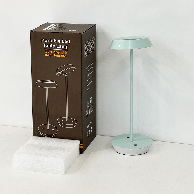 Creative desk lamp with swingable lamp head 02