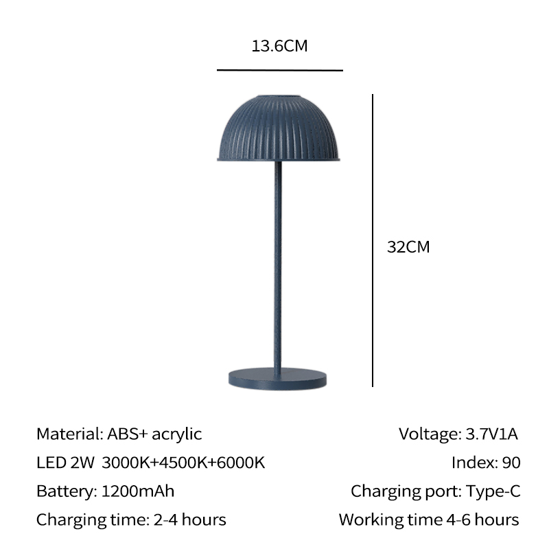 Rechargeable desk lamp 16